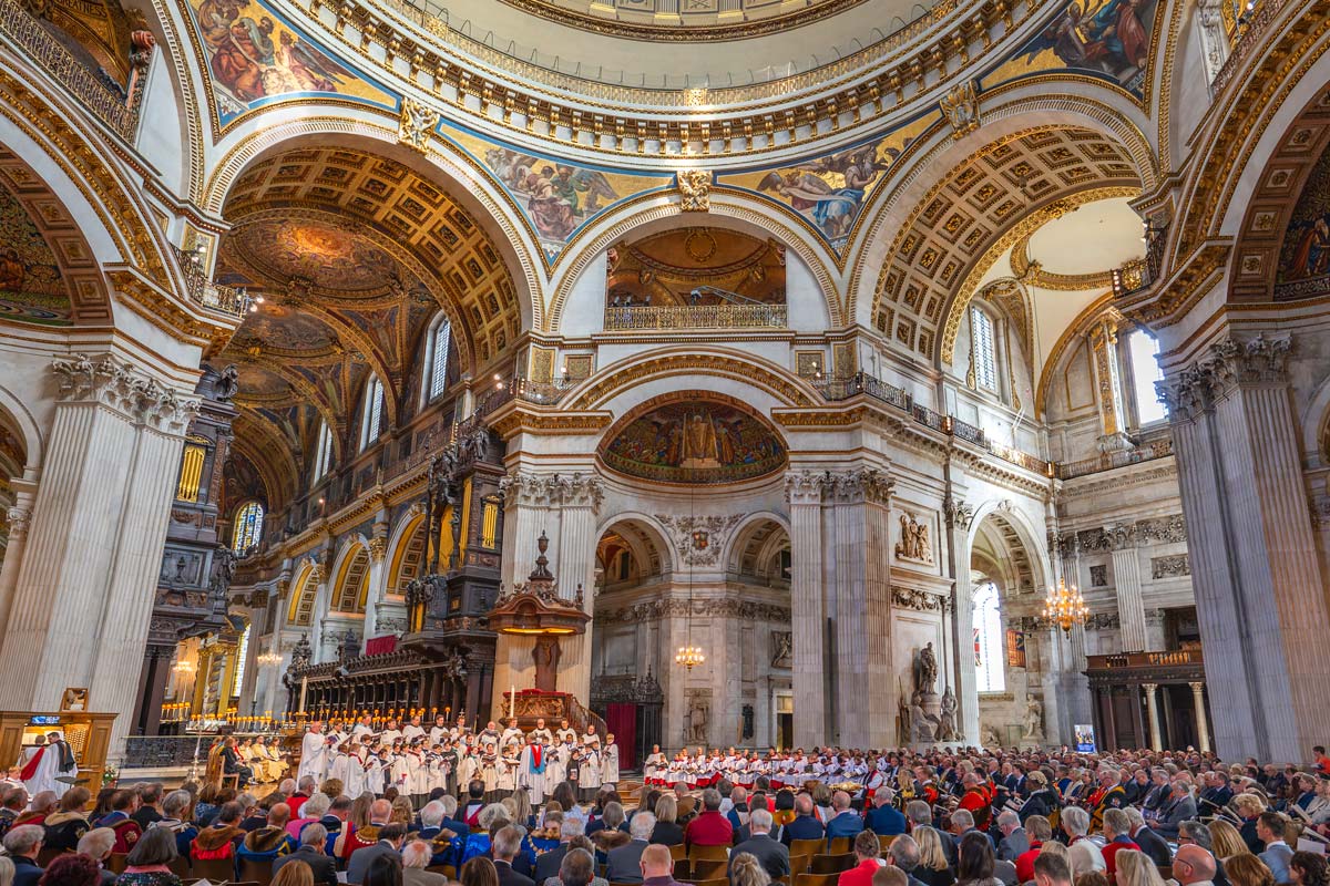 Blackburn-Cathedral-Choir-Shines-Under-the-Dome-at-St.-Pauls-Cathedral